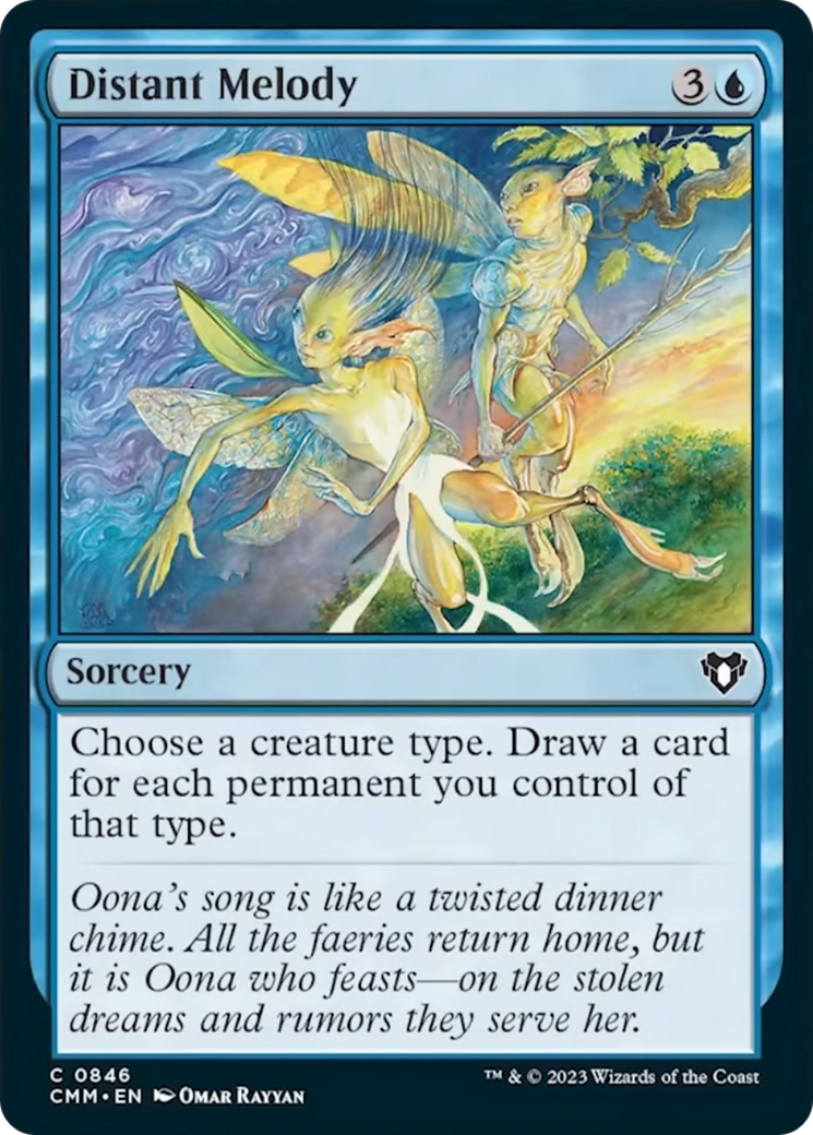 Distant Melody [Commander Masters] | Boutique FDB TCG
