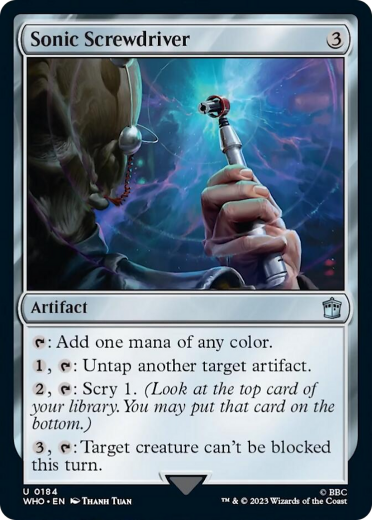 Sonic Screwdriver (0184) [Doctor Who] | Boutique FDB TCG