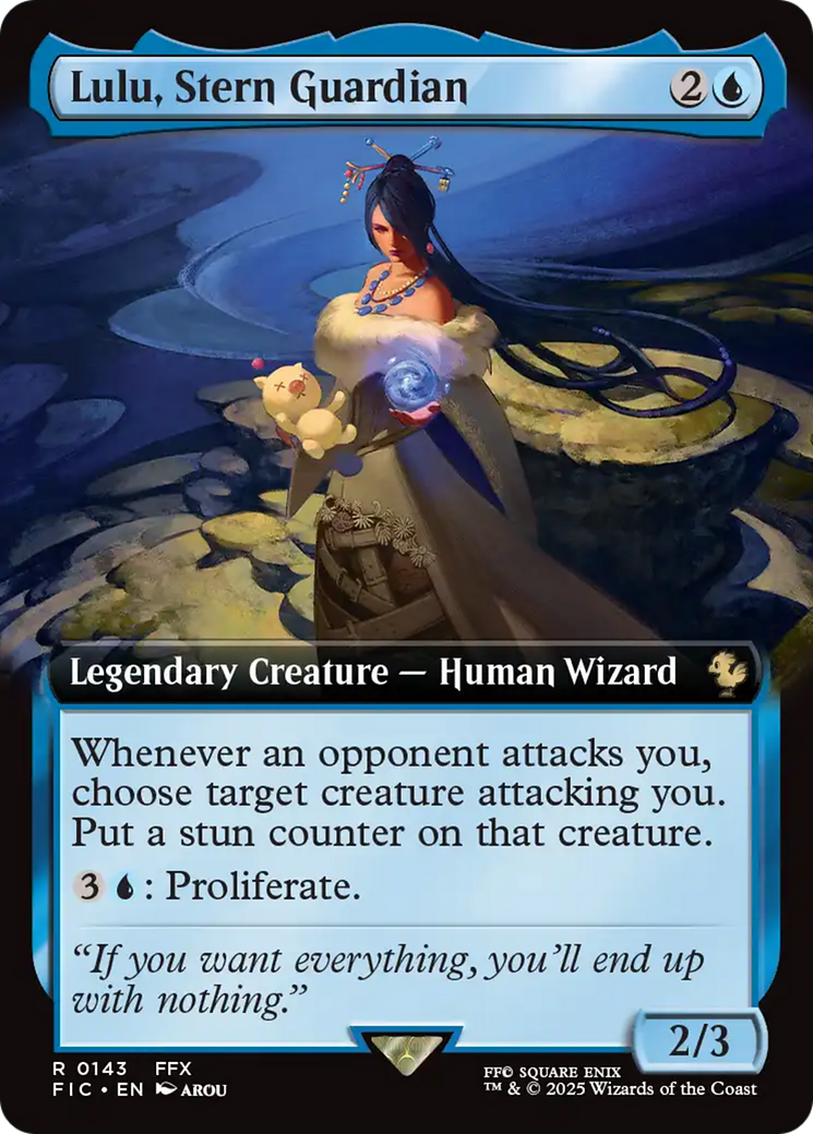 Lulu, Stern Guardian (Extended Art) [FINAL FANTASY Commander] | Boutique FDB TCG