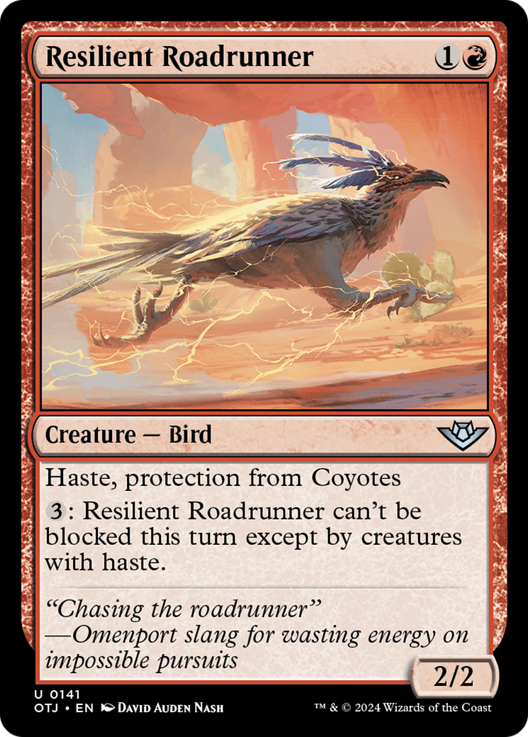 Resilient Roadrunner [Outlaws of Thunder Junction] | Boutique FDB TCG