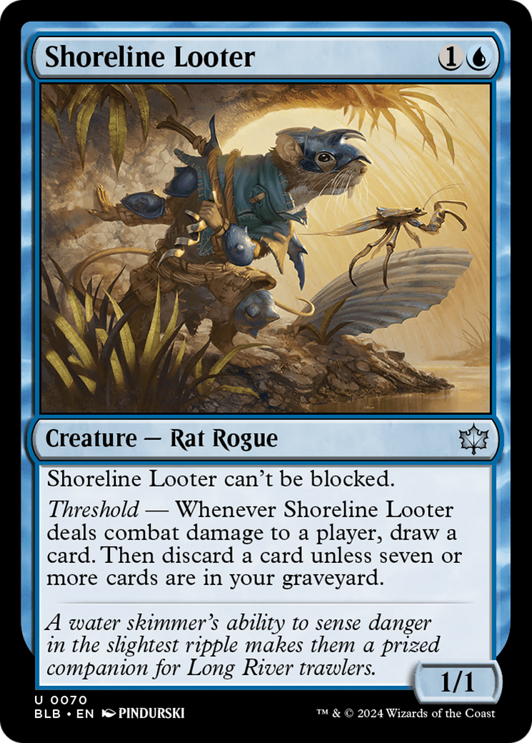 Shoreline Looter [Bloomburrow] | Boutique FDB TCG