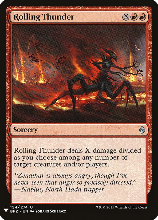 Rolling Thunder [Mystery Booster] | Boutique FDB TCG