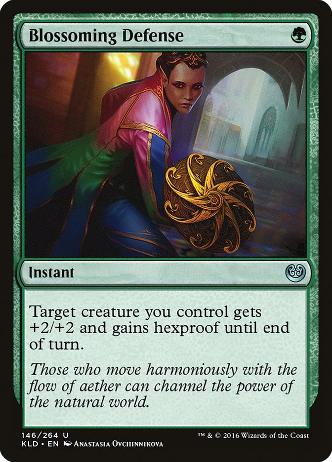 Blossoming Defense [Kaladesh] | Boutique FDB TCG