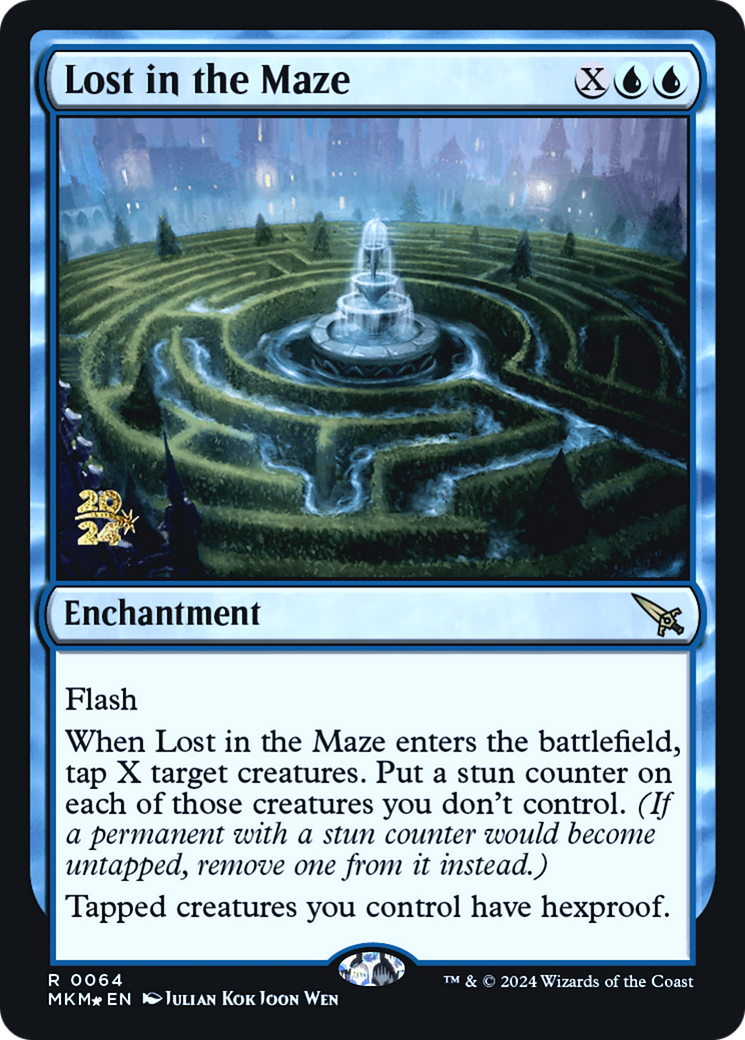 Lost in the Maze [Murders at Karlov Manor Prerelease Promos] | Boutique FDB TCG
