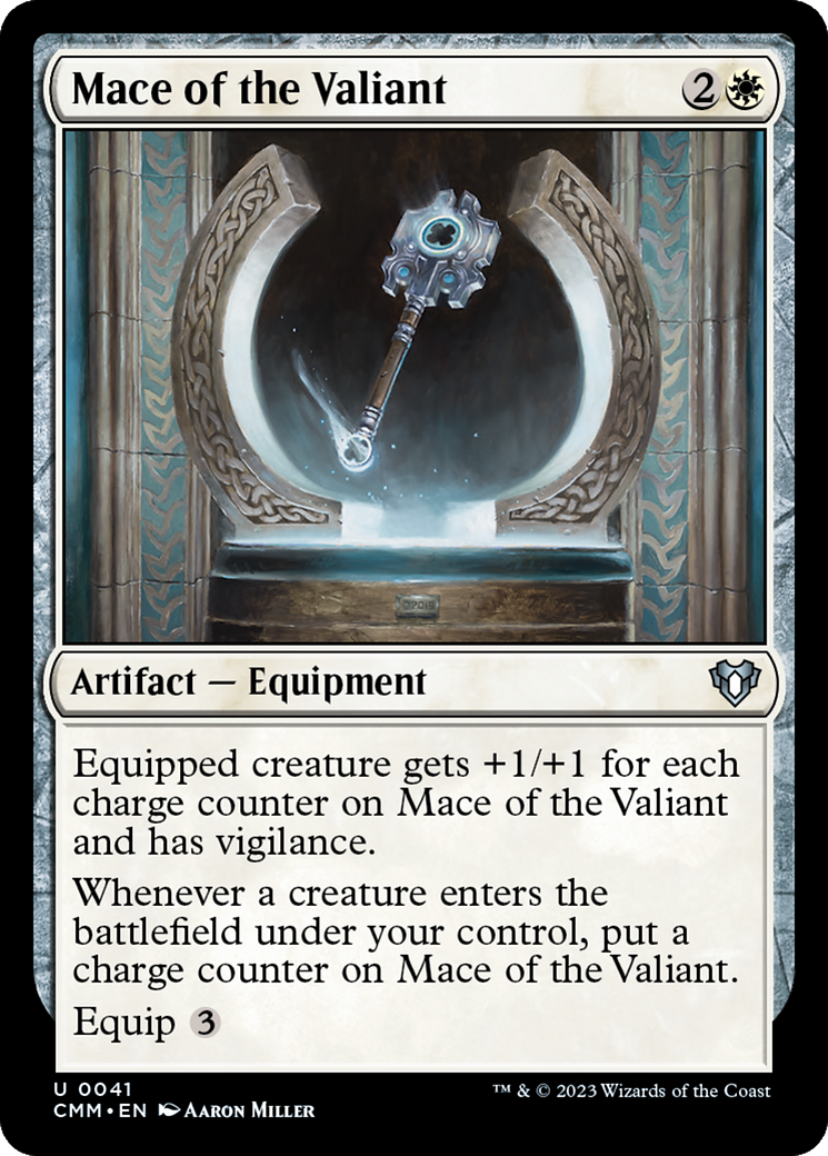 Mace of the Valiant [Commander Masters] | Boutique FDB TCG