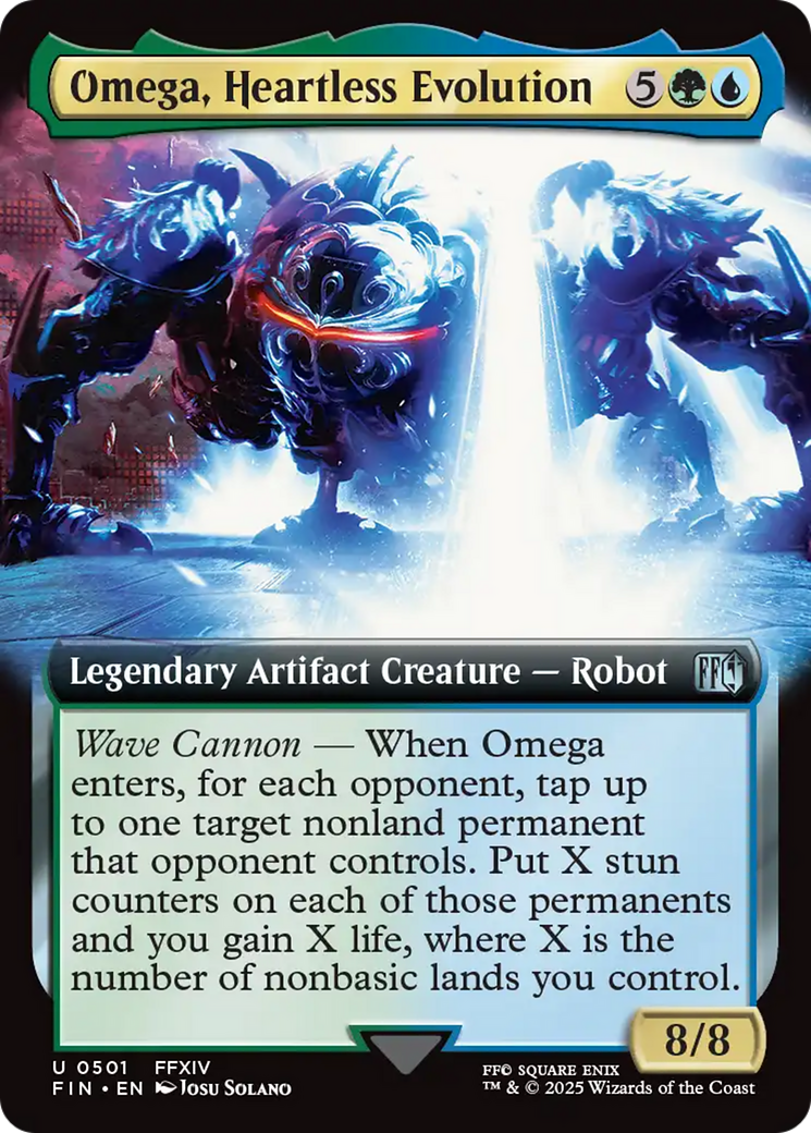 Omega, Heartless Evolution (Extended Art) [FINAL FANTASY] | Boutique FDB TCG