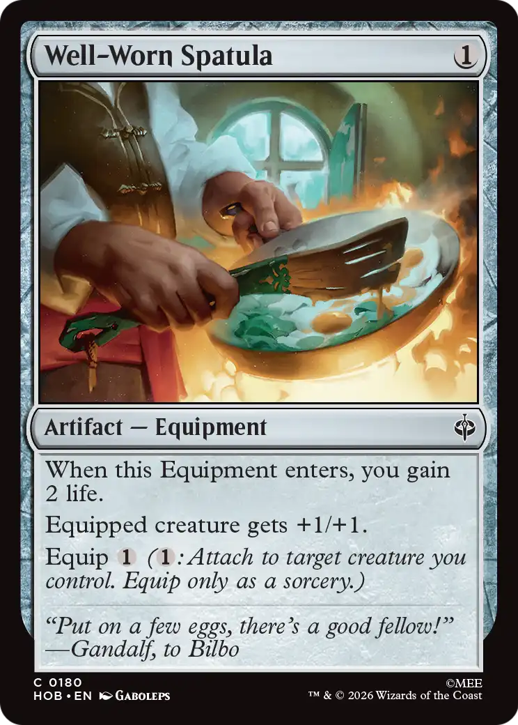 Well-Worn Spatula [The Hobbit] | Boutique FDB TCG