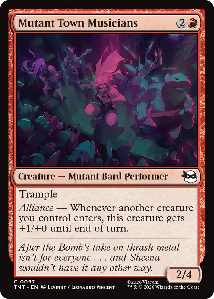 Mutant Town Musicians [Teenage Mutant Ninja Turtles] | Boutique FDB TCG