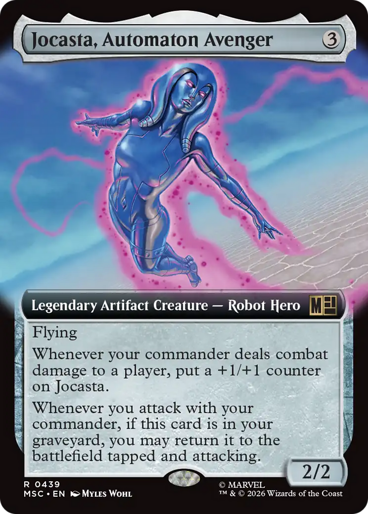Jocasta, Automaton Avenger (Extended Art) [Marvel Super Heroes Commander] | Boutique FDB TCG