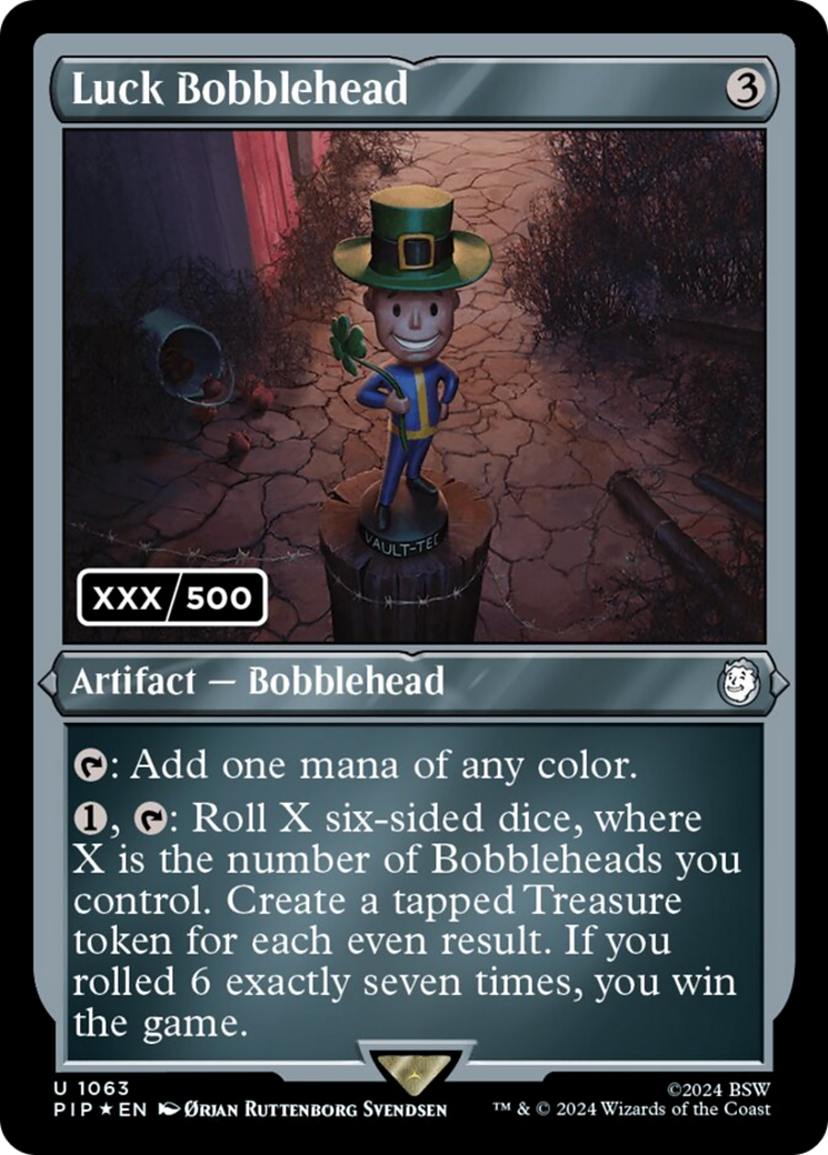 Luck Bobblehead (Serial Numbered) [Fallout] | Boutique FDB TCG