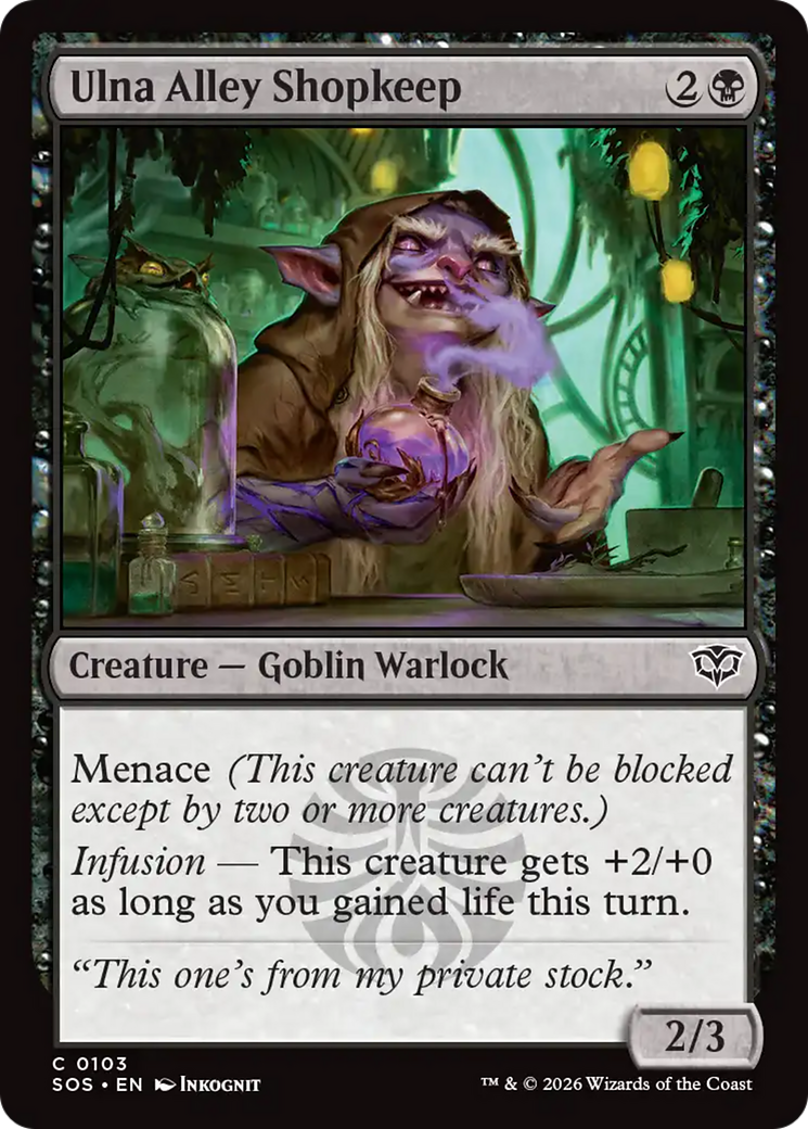 Ulna Alley Shopkeep [Secrets of Strixhaven] | Boutique FDB TCG