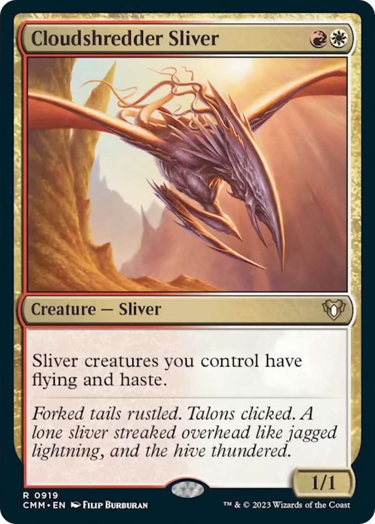 Cloudshredder Sliver [Commander Masters] | Boutique FDB TCG