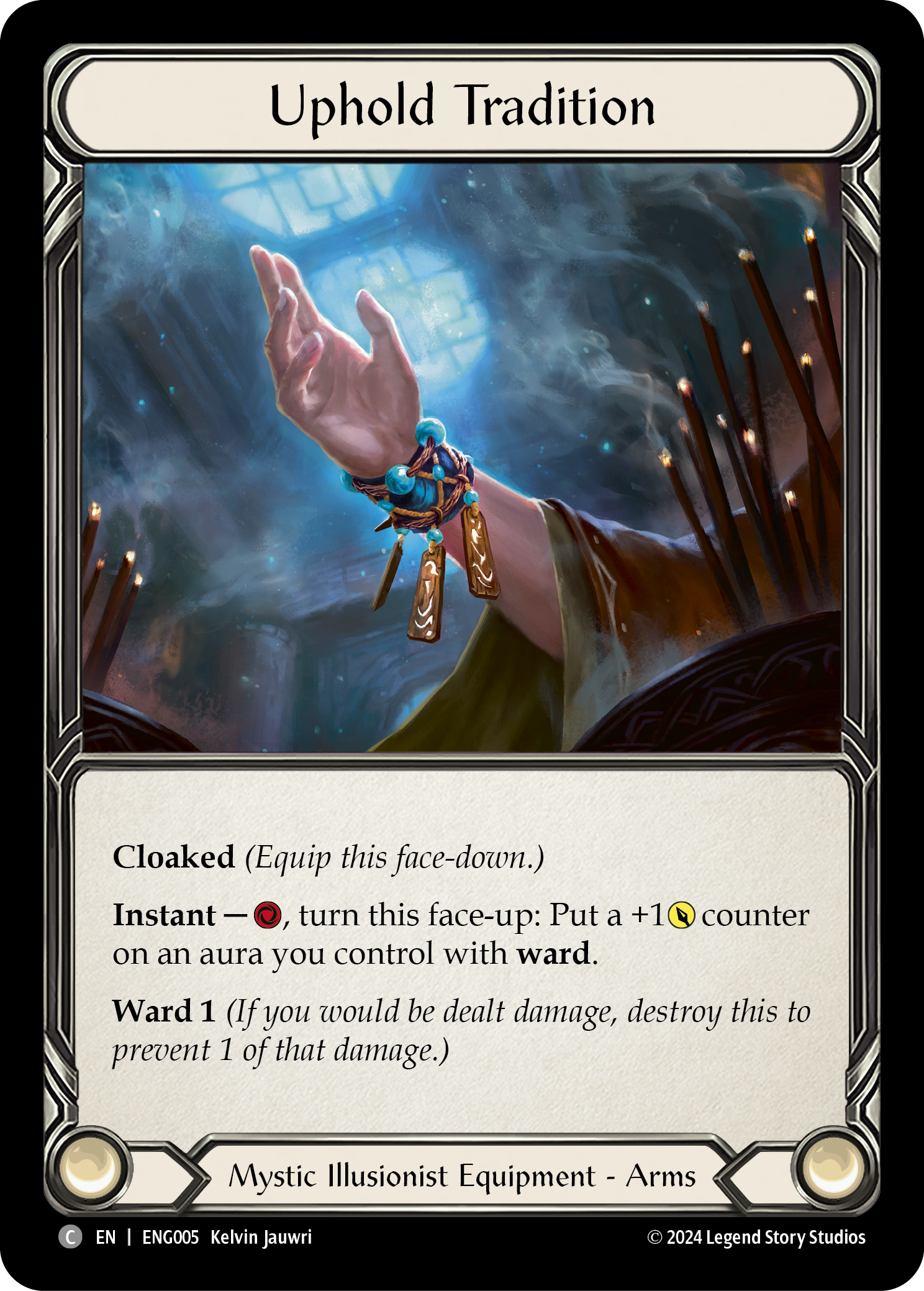 Uphold Tradition [ENG005] (Part the Mistveil Enigma Blitz Deck) | Boutique FDB TCG