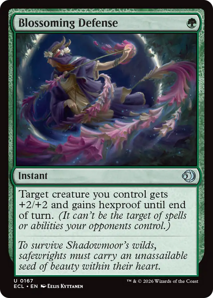 Blossoming Defense [Lorwyn Eclipsed] | Boutique FDB TCG