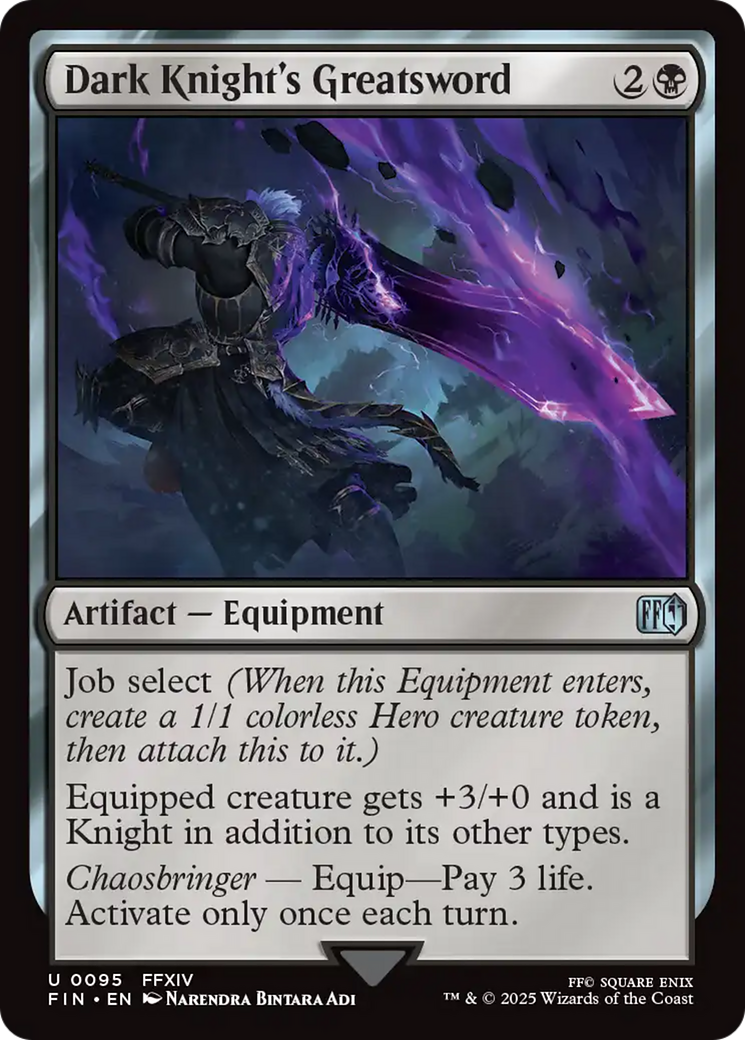 Dark Knight's Greatsword [FINAL FANTASY] | Boutique FDB TCG