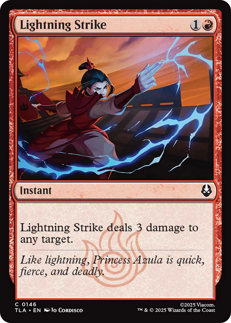 Lightning Strike [Avatar: The Last Airbender] | Boutique FDB TCG