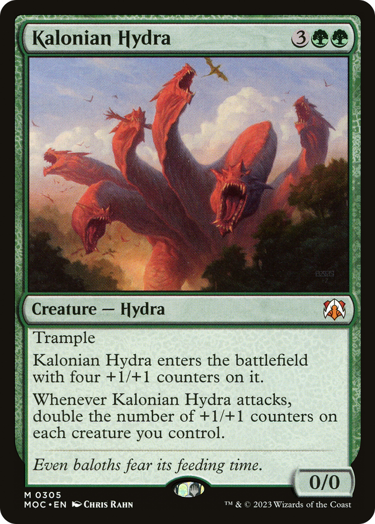 Kalonian Hydra [March of the Machine Commander] | Boutique FDB TCG