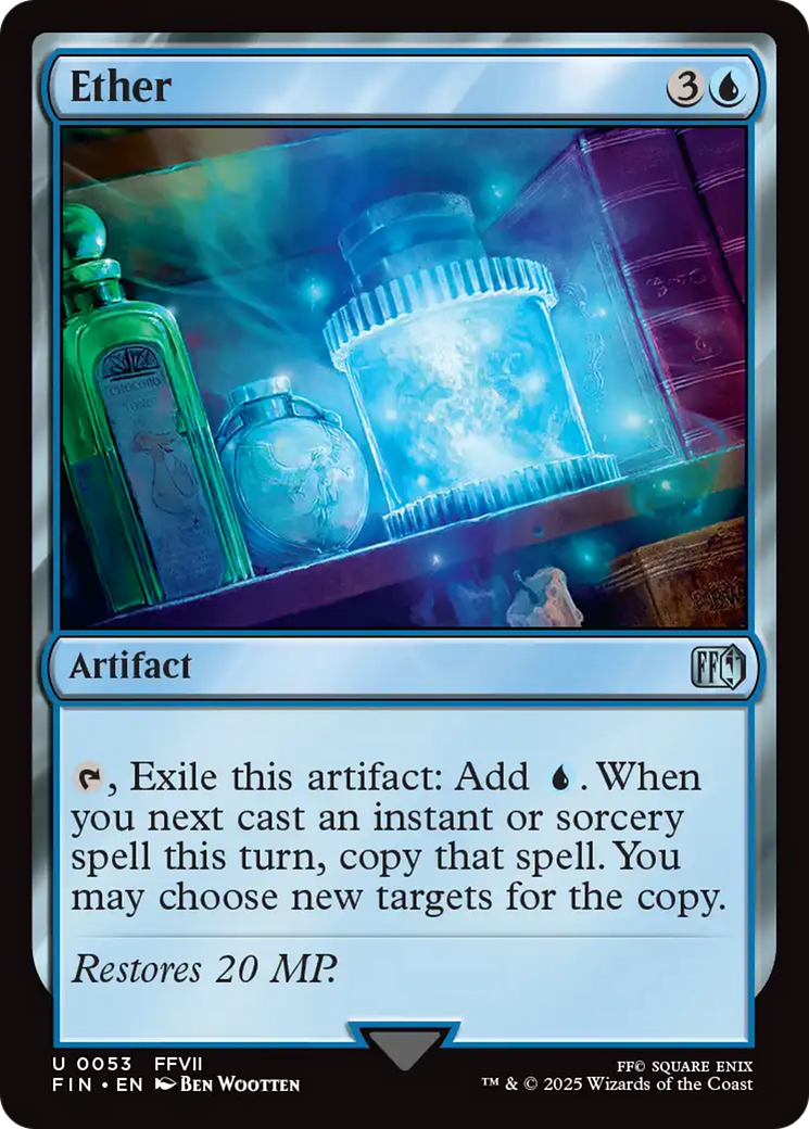 Ether [FINAL FANTASY] | Boutique FDB TCG
