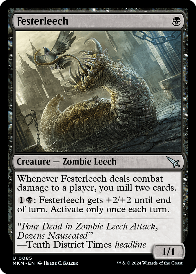 Festerleech [Murders at Karlov Manor] | Boutique FDB TCG