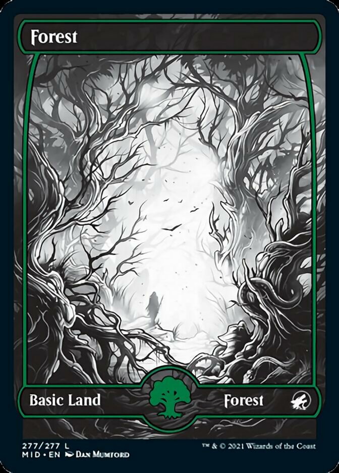 Forest (277) [Innistrad: Midnight Hunt] | Boutique FDB TCG