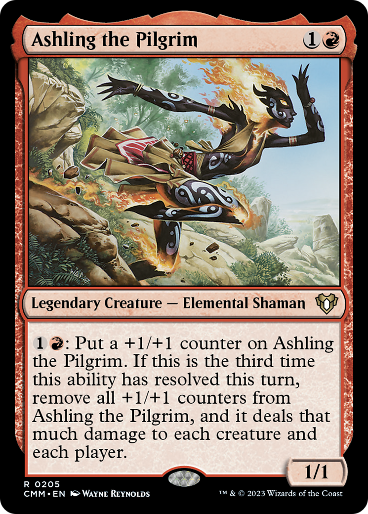 Ashling the Pilgrim [Commander Masters] | Boutique FDB TCG