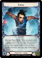 Katsu // Katsu, the Wanderer [WTR077-T // WTR076-T] (Welcome to Rathe)  Alpha Print Normal | Boutique FDB TCG