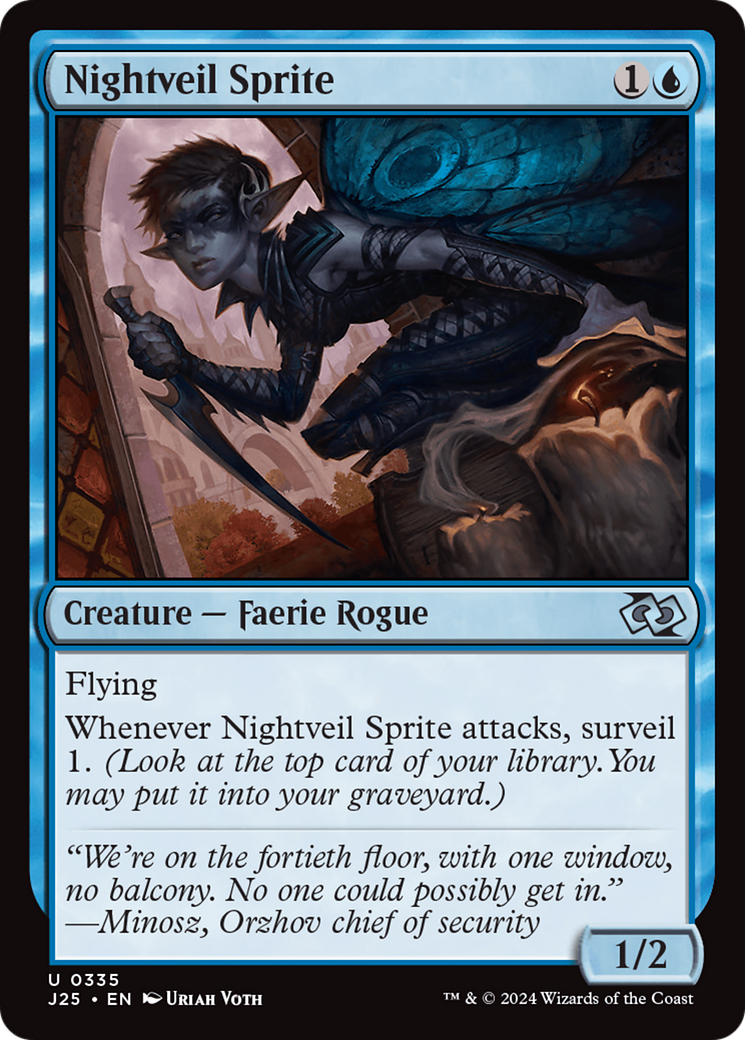 Nightveil Sprite [Foundations Jumpstart] | Boutique FDB TCG