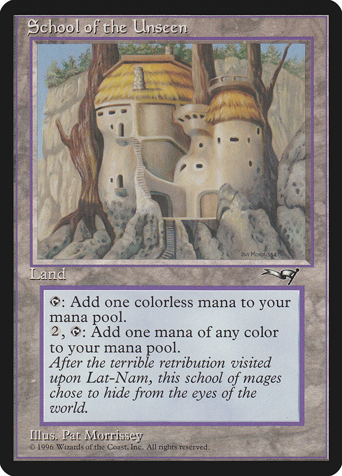 School of the Unseen [Alliances] | Boutique FDB TCG