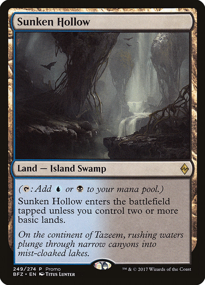 Sunken Hollow (Promo) [Standard Showdown Promos] | Boutique FDB TCG