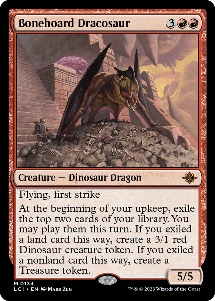 Bonehoard Dracosaur [The Lost Caverns of Ixalan] | Boutique FDB TCG