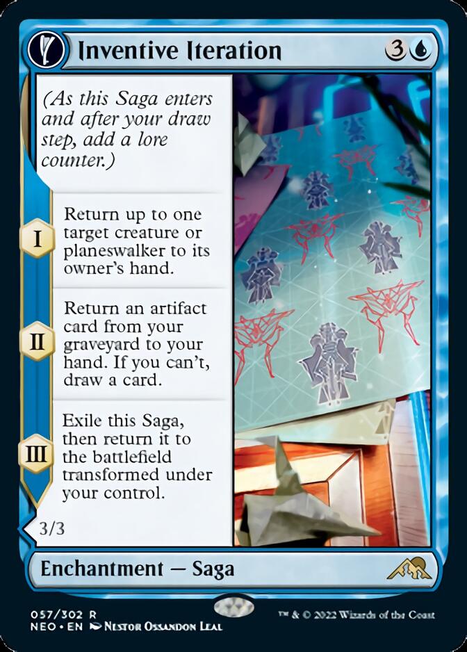 Inventive Iteration // Living Breakthrough [Kamigawa: Neon Dynasty] | Boutique FDB TCG