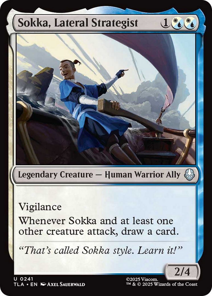 Sokka, Lateral Strategist [Avatar: The Last Airbender] | Boutique FDB TCG
