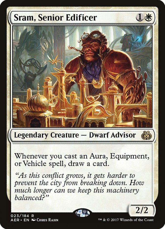 Sram, Senior Edificer [Aether Revolt] | Boutique FDB TCG