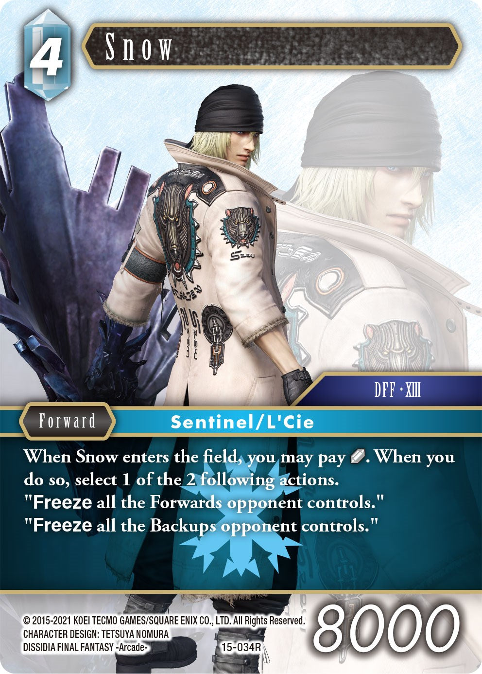 Snow [Crystal Dominion] | Boutique FDB TCG