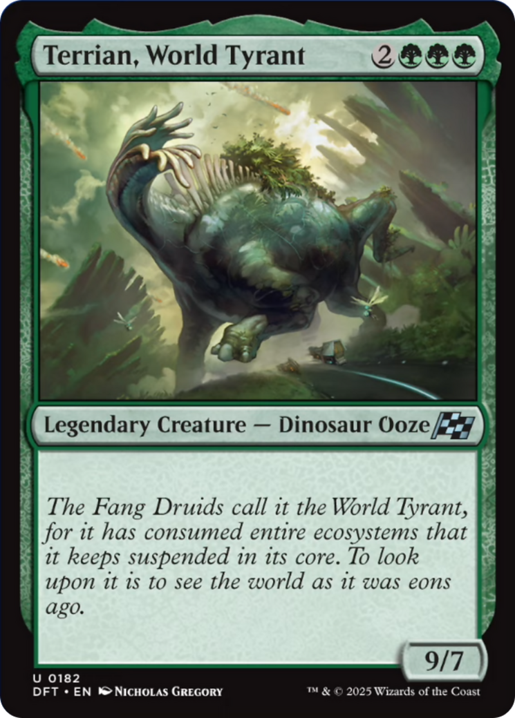 Terrian, World Tyrant [Aetherdrift] | Boutique FDB TCG