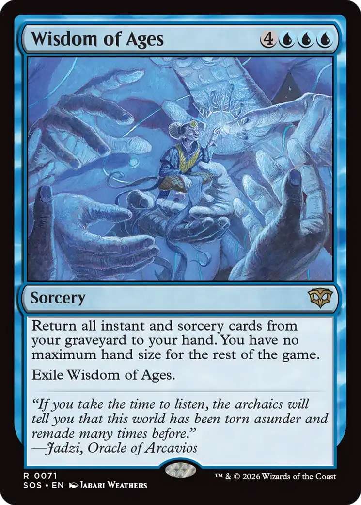 Wisdom of Ages [Secrets of Strixhaven] | Boutique FDB TCG