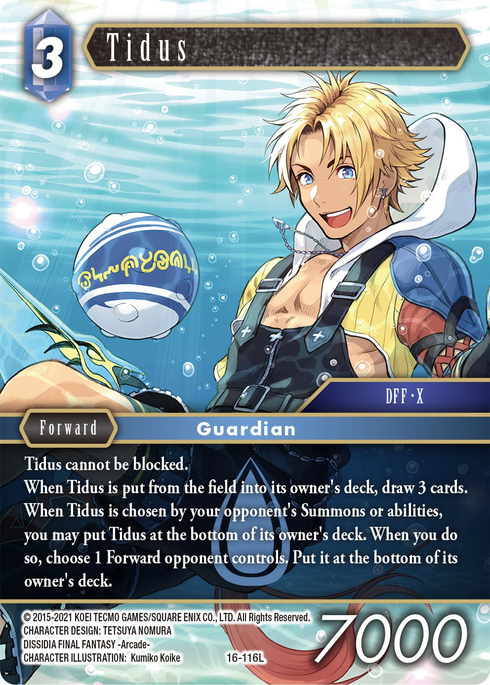 Tidus [Emissaries of Light] | Boutique FDB TCG