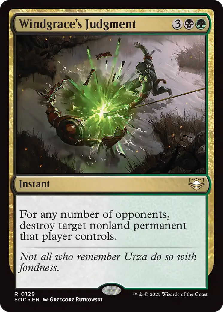 Windgrace's Judgment [Edge of Eternities Commander] | Boutique FDB TCG