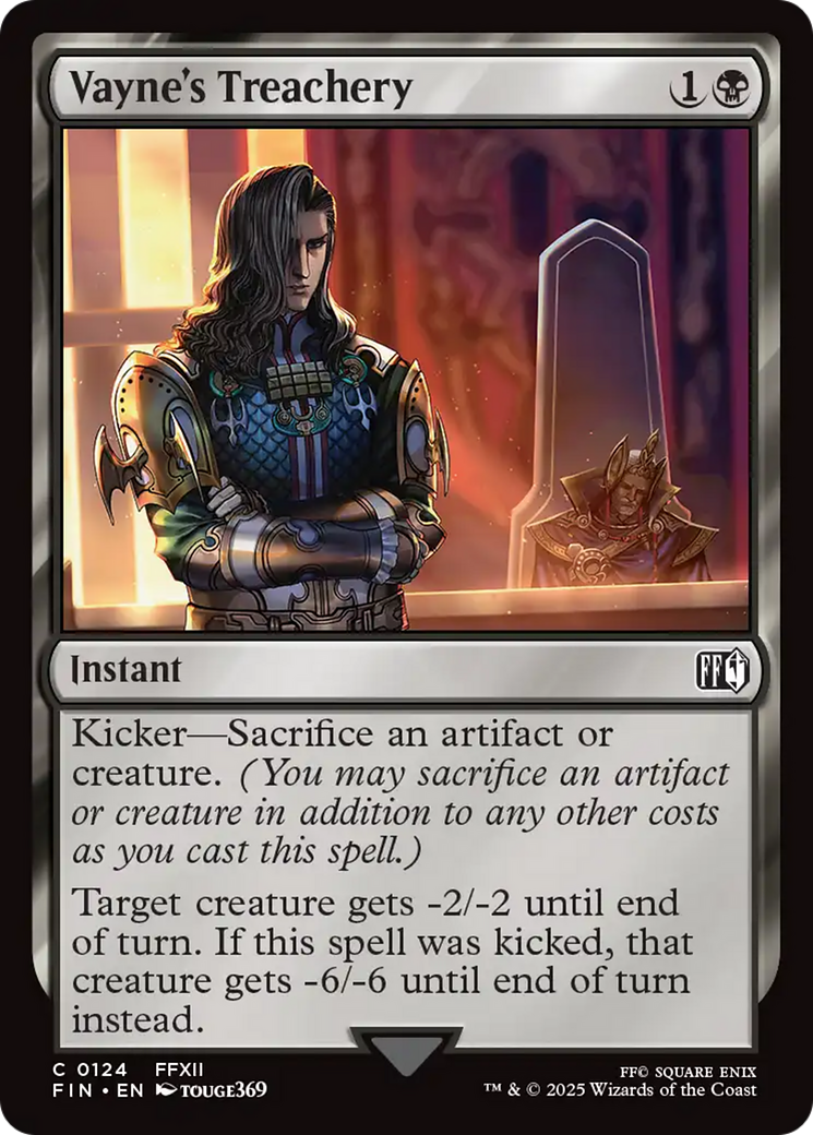 Vayne's Treachery [FINAL FANTASY] | Boutique FDB TCG