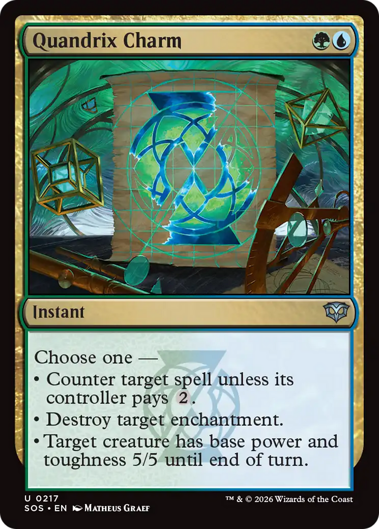 Quandrix Charm [Secrets of Strixhaven] | Boutique FDB TCG
