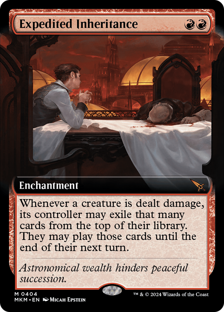 Expedited Inheritance (Extended Art) [Murders at Karlov Manor] | Boutique FDB TCG