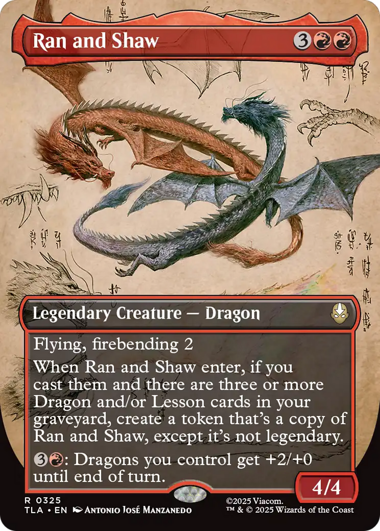 Ran and Shaw (Borderless) [Avatar: The Last Airbender] | Boutique FDB TCG