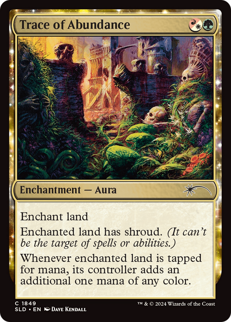 Trace of Abundance [Secret Lair Drop Series] | Boutique FDB TCG