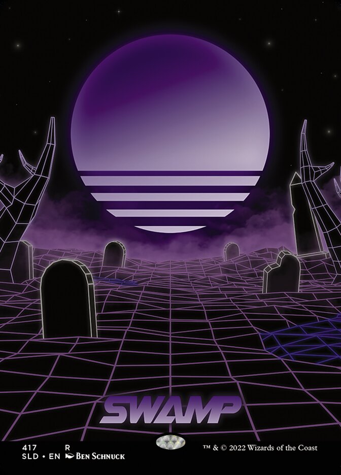 Swamp (417) [Secret Lair Drop Series] | Boutique FDB TCG