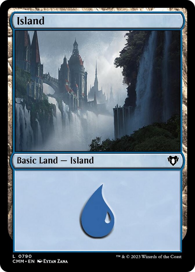 Island (790) [Commander Masters] | Boutique FDB TCG