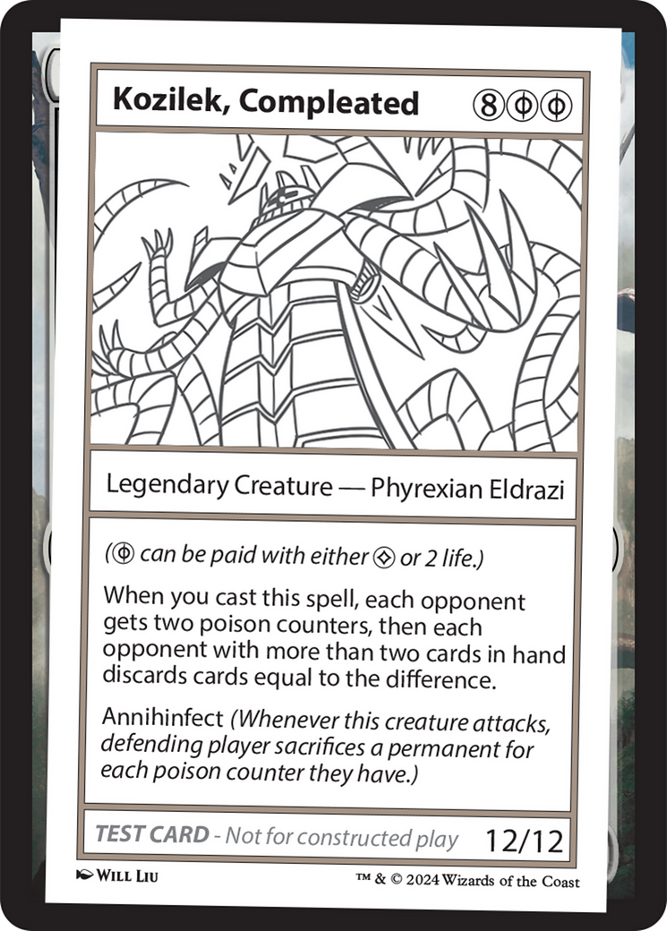 Kozilek, Completed [Mystery Booster 2 Playtest Cards] | Boutique FDB TCG