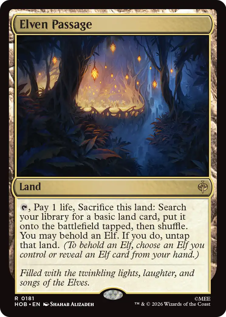 Elven Passage [The Hobbit] | Boutique FDB TCG