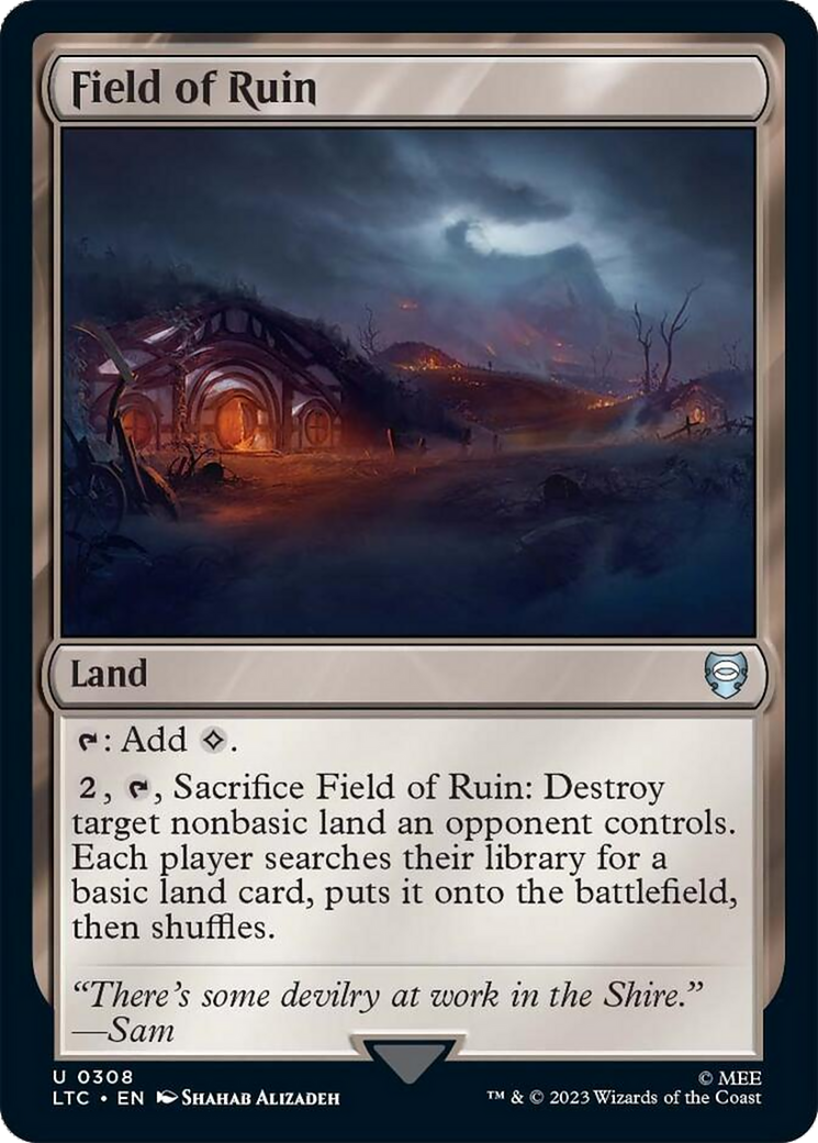 Field of Ruin [The Lord of the Rings: Tales of Middle-Earth Commander] | Boutique FDB TCG