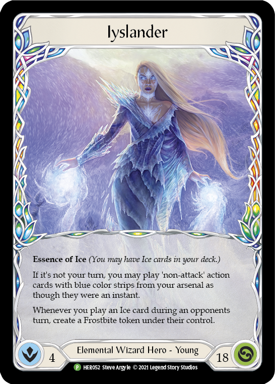 Iyslander [HER052] (Promo)  Cold Foil | Boutique FDB TCG