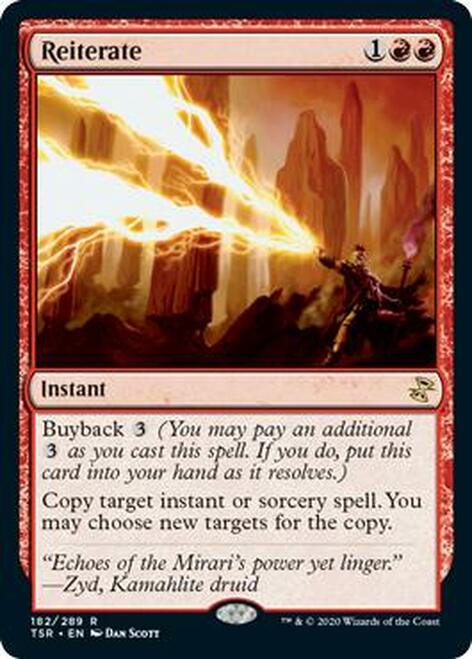 Reiterate [Time Spiral Remastered] | Boutique FDB TCG